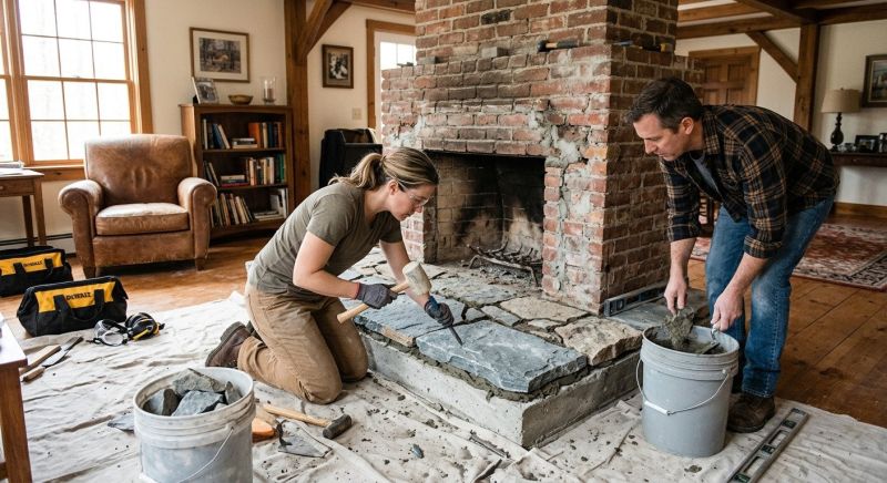 Hearth Remodeling in Conroe, TX