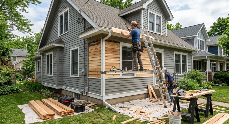 Log Home Repair in Denver County, CO